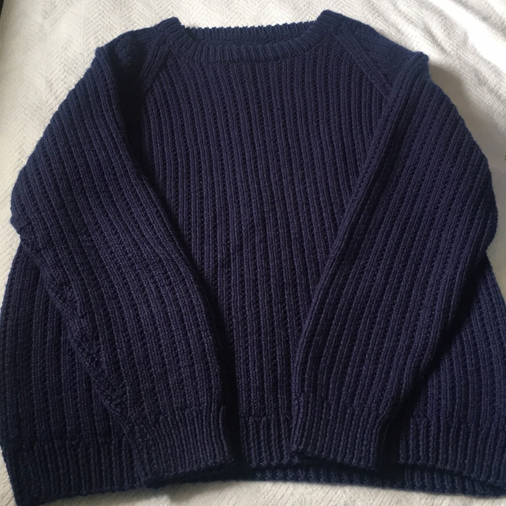 Thick knit sweater